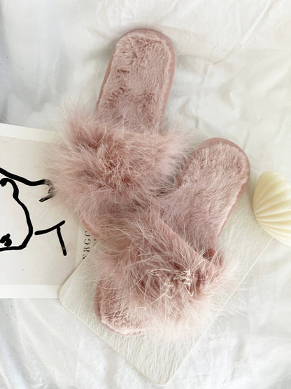 Feather Trendy Slippers (FEATHER)