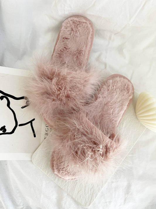 Feather Trendy Slippers (FEATHER)