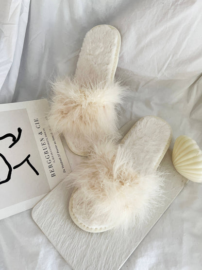 Feather Trendy Slippers (FEATHER)