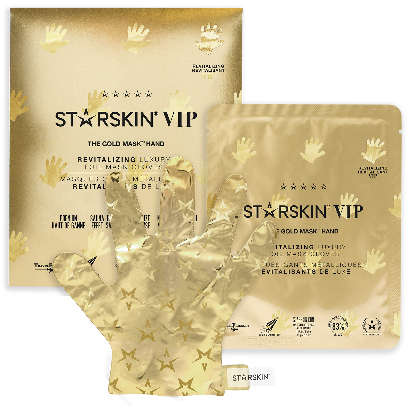 Gold Revitalizing Hand Foil Mask Gloves