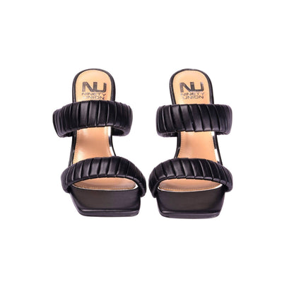 Ninety Union ASH Pleaded Straps Donut Heel Slide