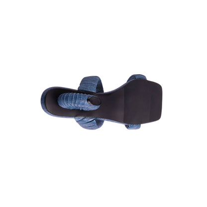 Ninety Union ASH Pleaded Straps Donut Heel Slide