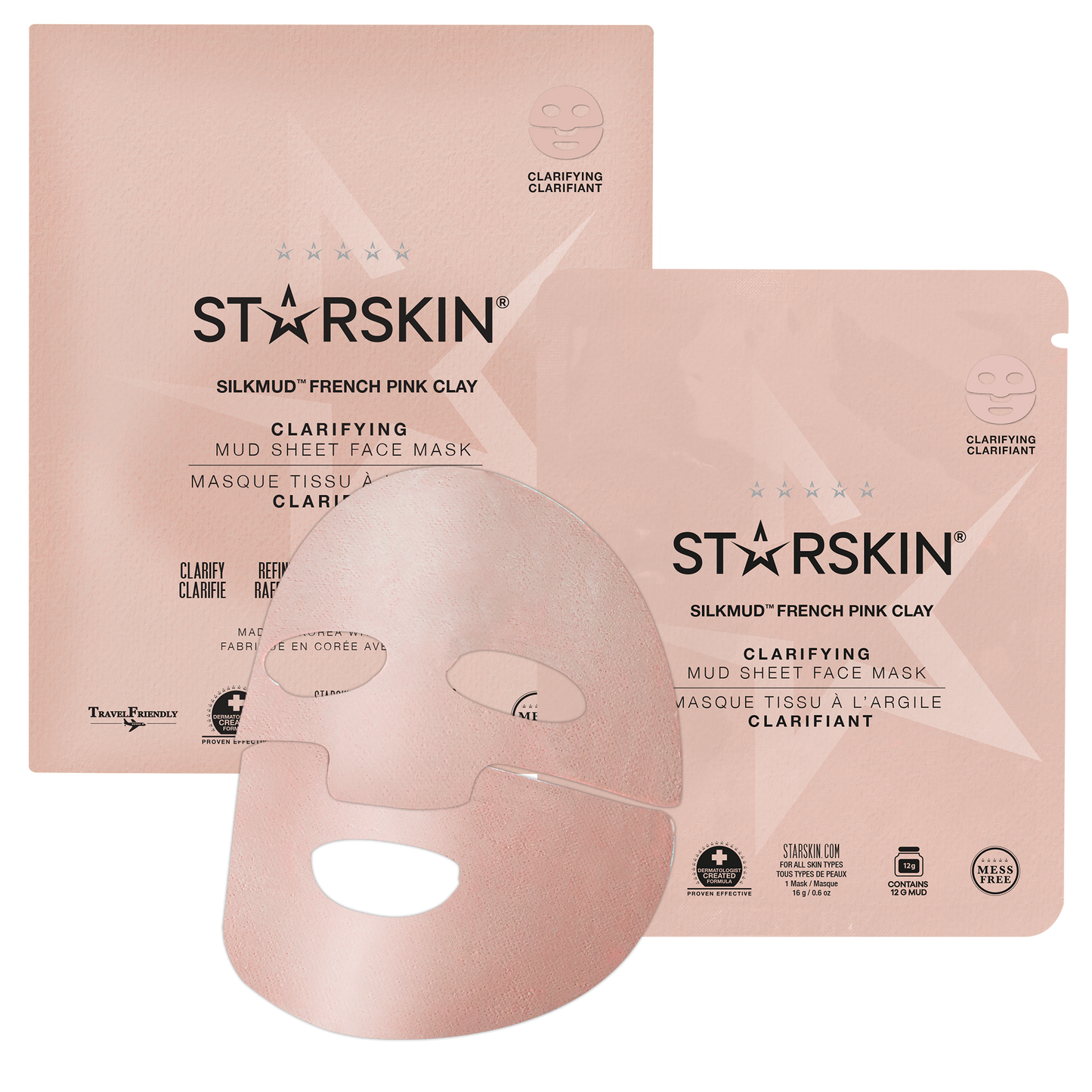 French Pink Clay Purifying Face Mask – Silkmud