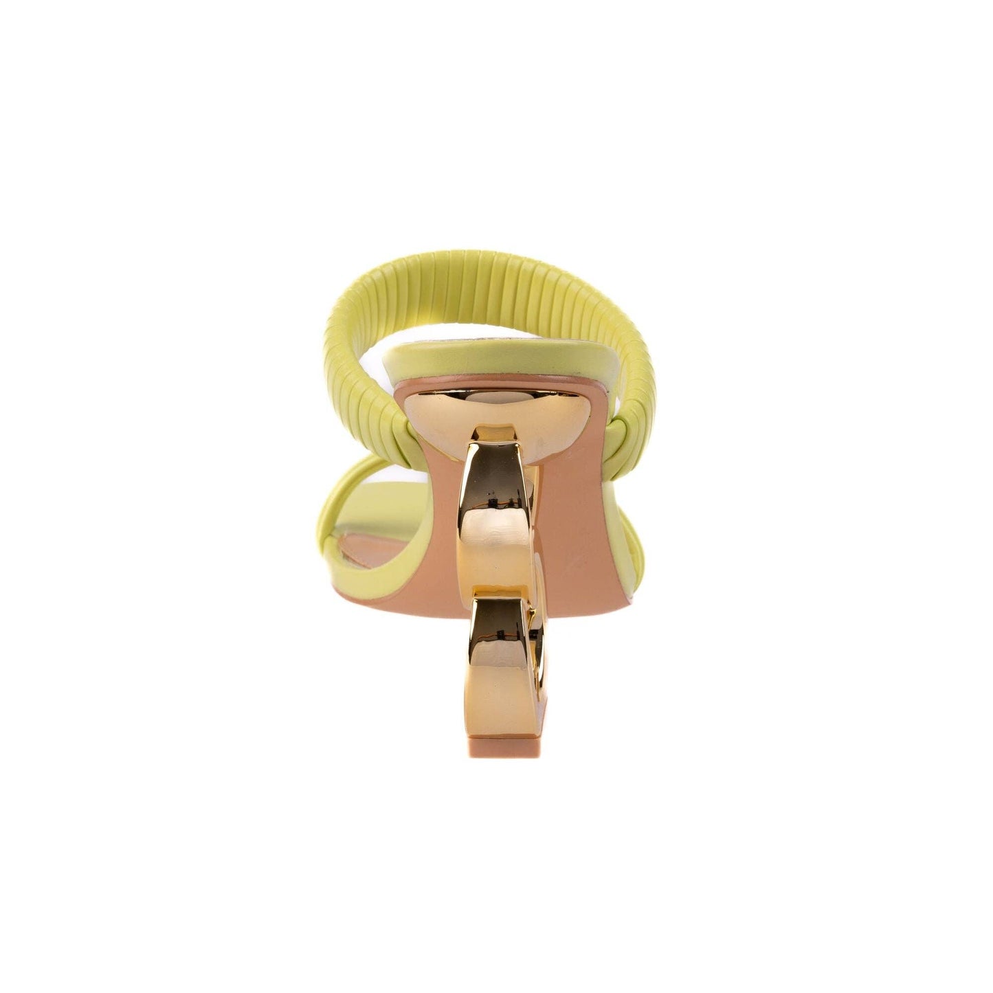 Ninety Union RADDLE Metallic Heel Pleaded Two Band Slide