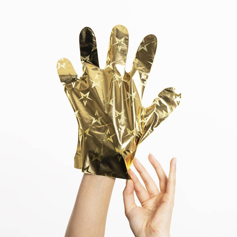 Gold Revitalizing Hand Foil Mask Gloves