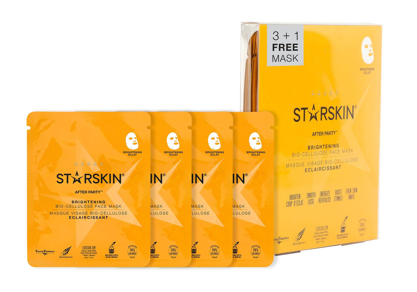 Brightening Sheet Face Mask – Single | After Party