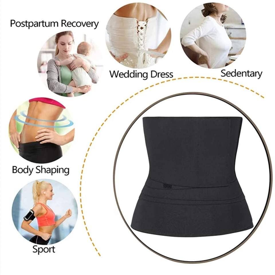 Waist Trainer with Loop Design, Tightness Adjustable