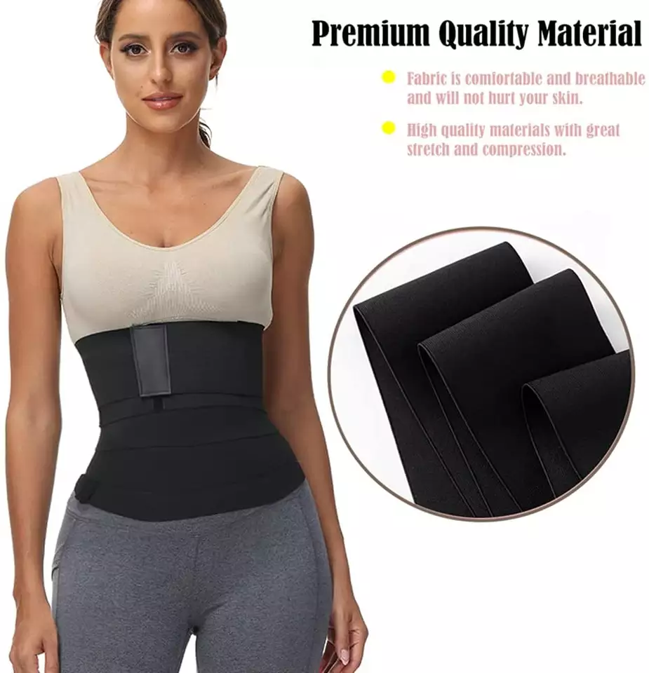 Waist Trainer with Loop Design, Tightness Adjustable