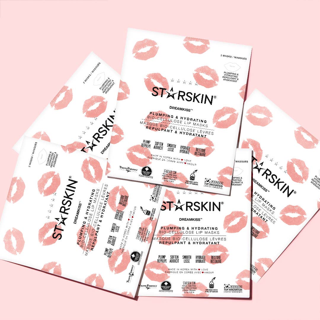 Dreamkiss™ Plumping and Hydrating Bio-Cellulose Lip Mask
