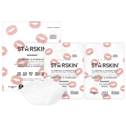 Dreamkiss™ Plumping and Hydrating Bio-Cellulose Lip Mask