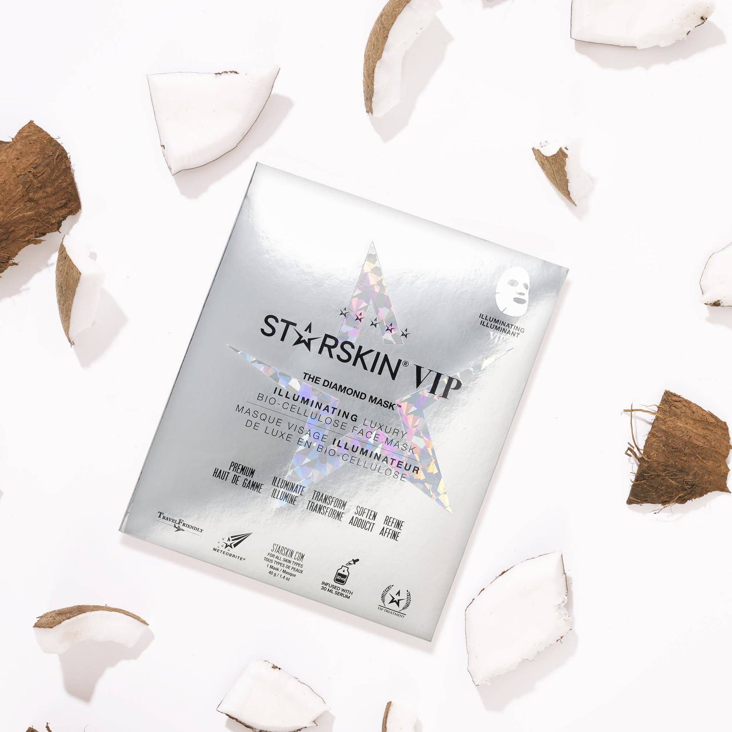 Diamond Illuminating Bio-Cellulose Face Mask
