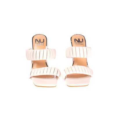 Ninety Union ASH Pleaded Straps Donut Heel Slide