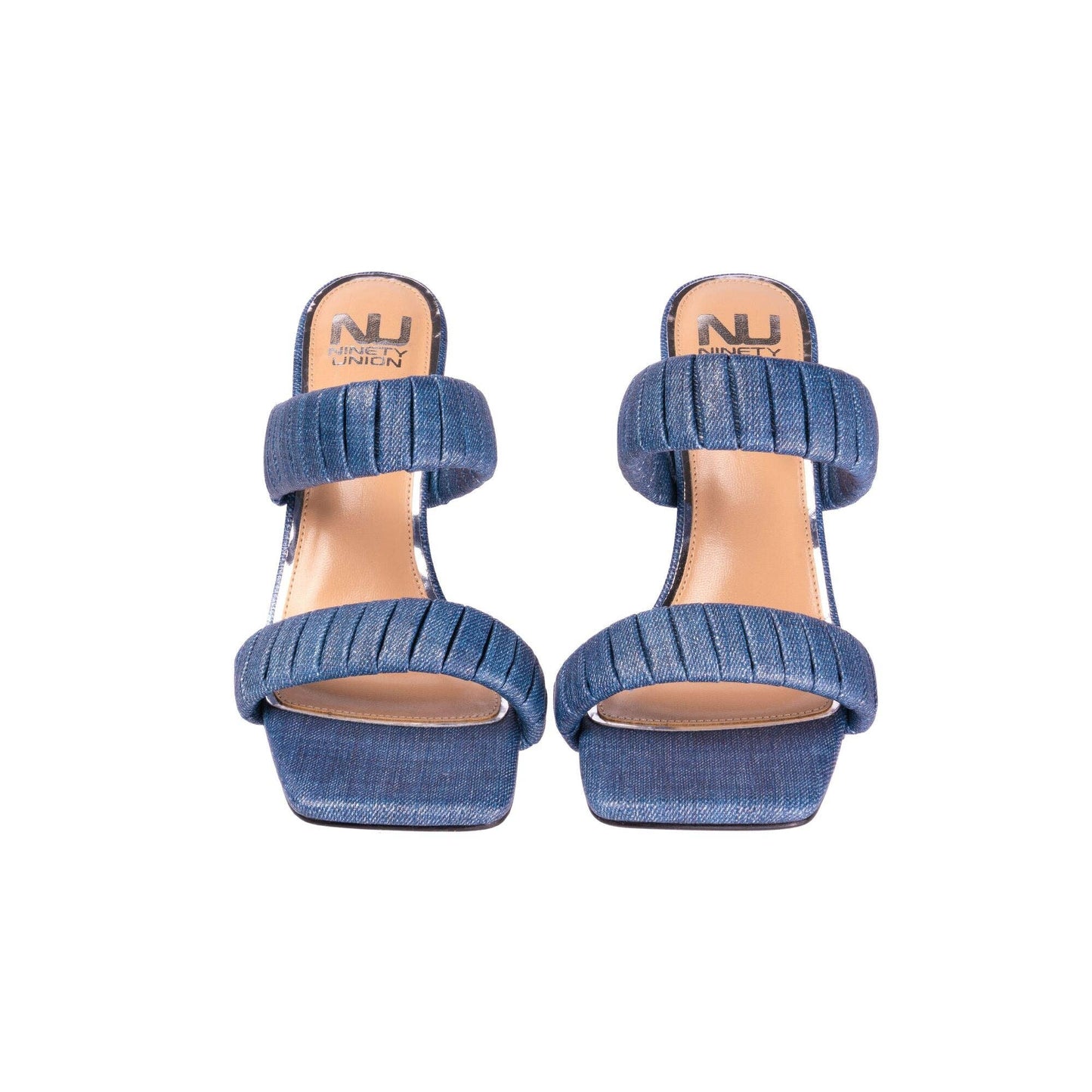 Ninety Union ASH Pleaded Straps Donut Heel Slide