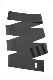 Waist Trainer with Loop Design, Tightness Adjustable