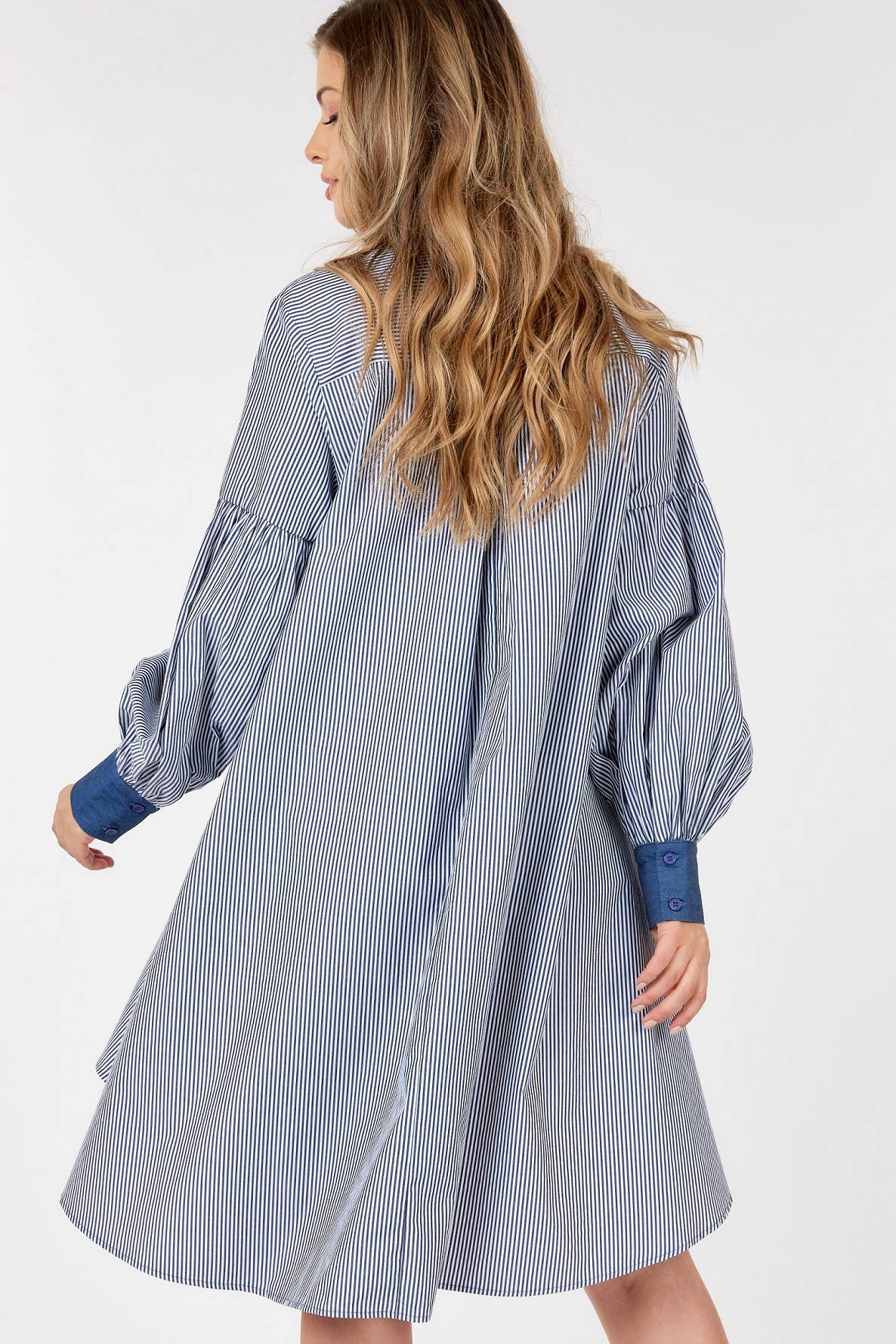 BOW TIE SHIRT DRESS