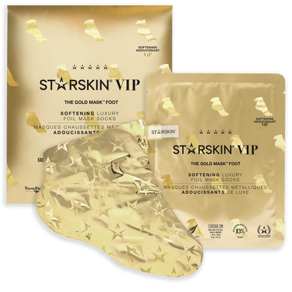 Gold Foot Softening Foil Socks – Single