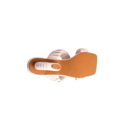 Ninety Union ASH Pleaded Straps Donut Heel Slide