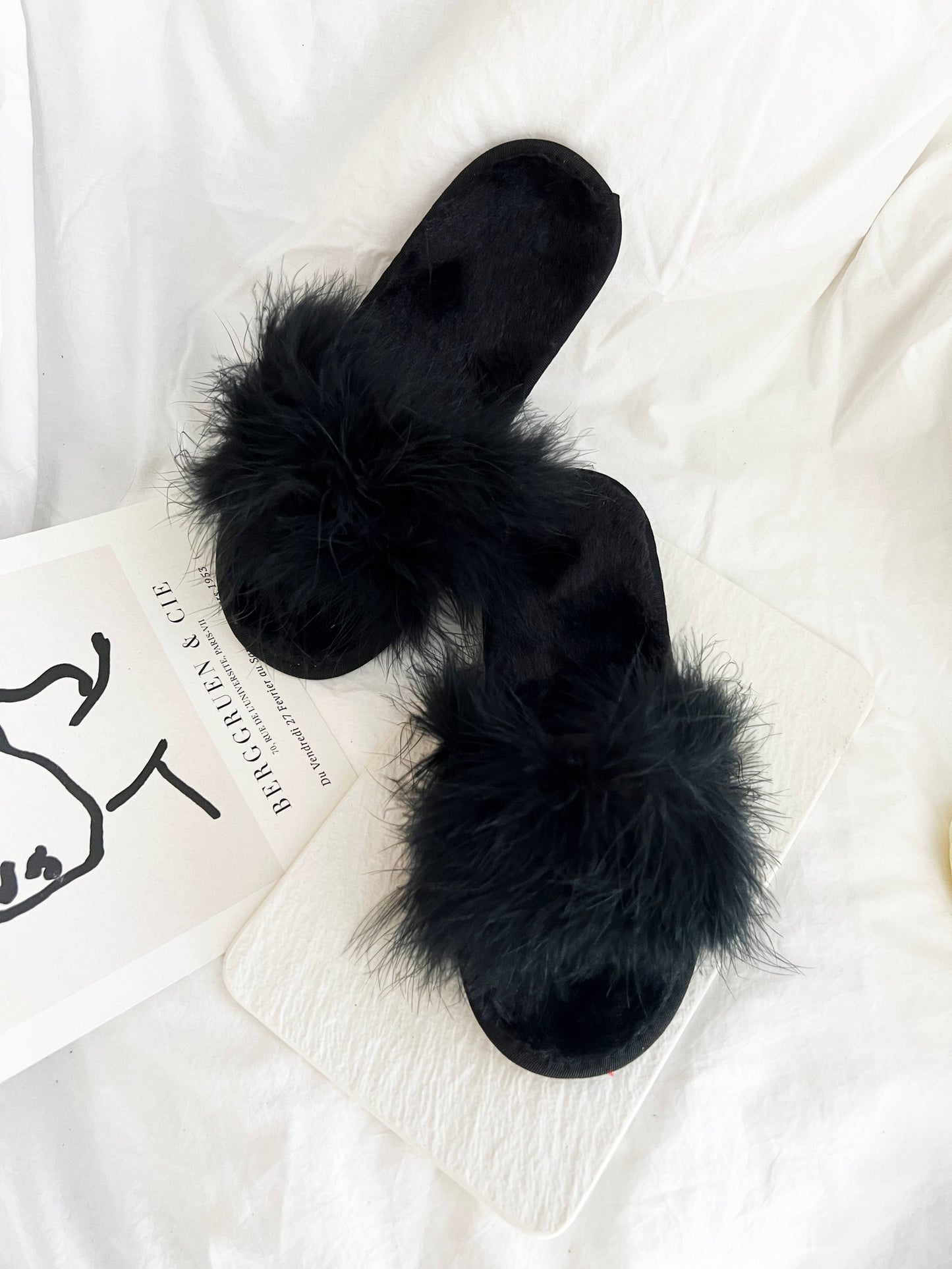 Feather Trendy Slippers (FEATHER)